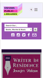 Mobile Screenshot of oshlib.ca