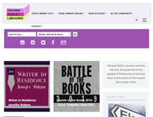 Tablet Screenshot of oshlib.ca